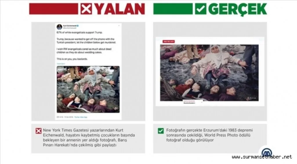 Ödüllü fotoğrafla' harekat aleyhinde manipülasyon çabası