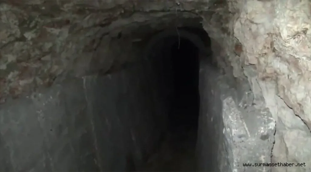Rasulayn'da terör örgüne ait tünel bulundu