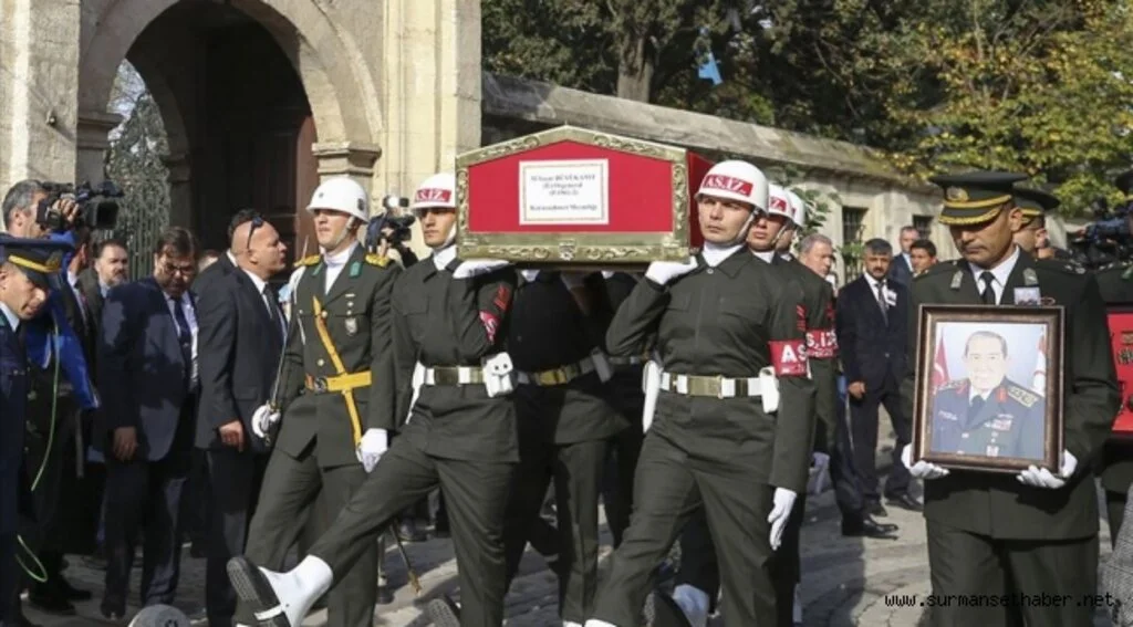 Eski Genelkurmay Başkanı Büyükanıt son yolculuğuna uğurlandı