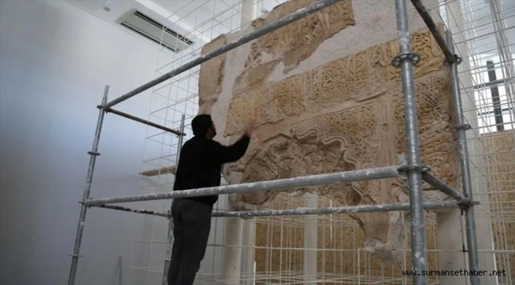 Hasankeyf Müzesi tarihi mihrapla ziyaretçilerini karşılayacak