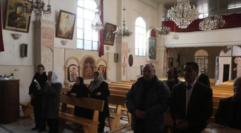  Rasulayn'da Noel kutlaması yapıldı