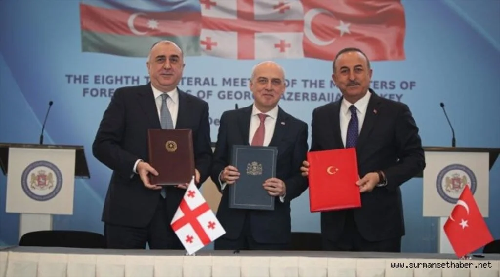 Bakan Çavuşoğlu: Gürcistan ve Azerbaycan ile mükemmel ilişkilerimiz var