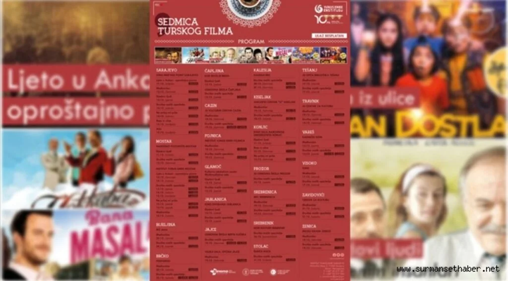 Bosna Hersekli sinemaseverler Türk filmlerine doyacak