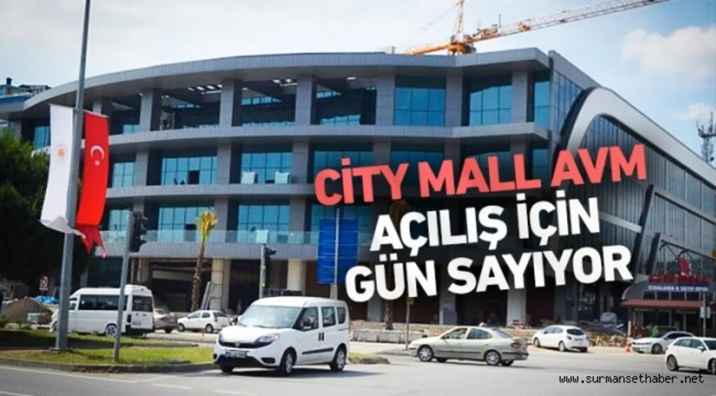 City Mall AVM açılış için gün sayıyor