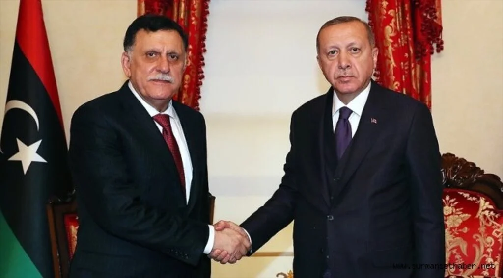 Cumhurbaşkanı Erdoğan, Fayiz es-Serrac'ı kabul etti