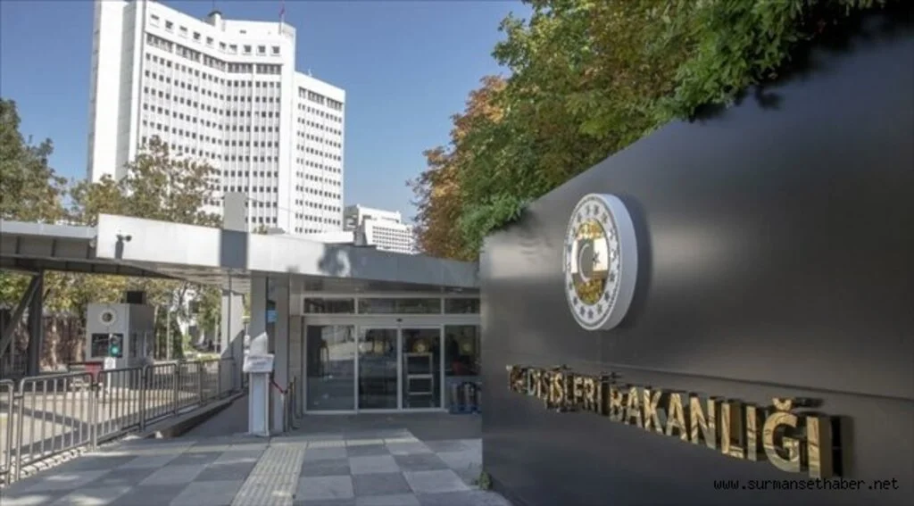 Dışişleri Bakanlığı'ndan ABD Kongresi'ne tepkisi