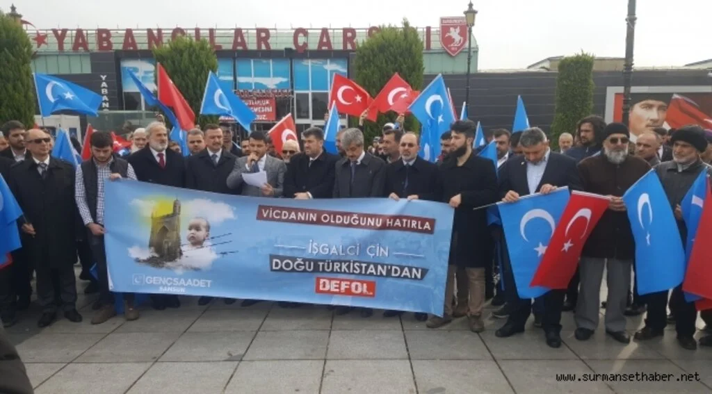 Genç Saadet Samsun’dan Doğu Türkistan tepkisi!