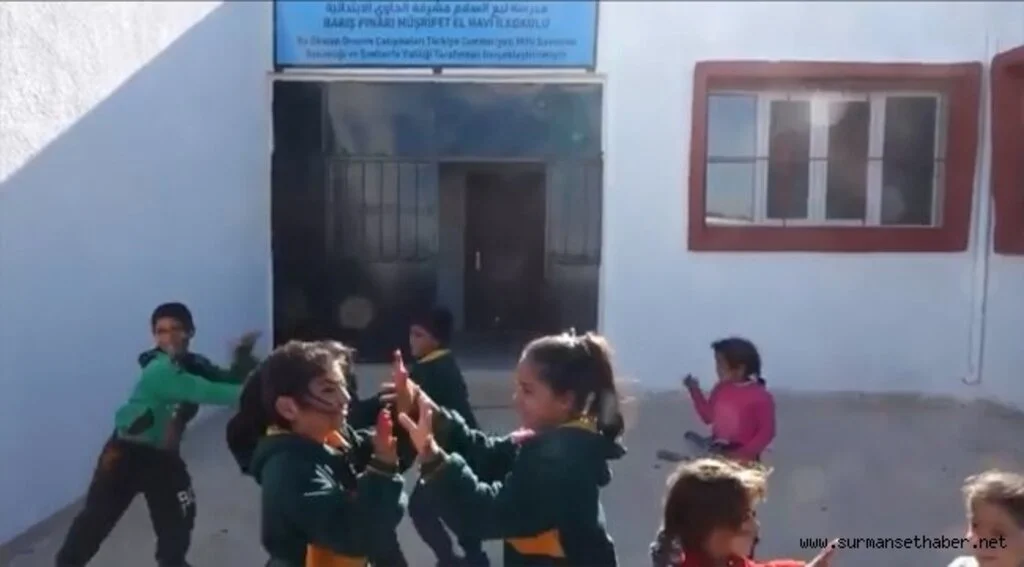 Tel Abyad çocuk sesleri ile şenlendi