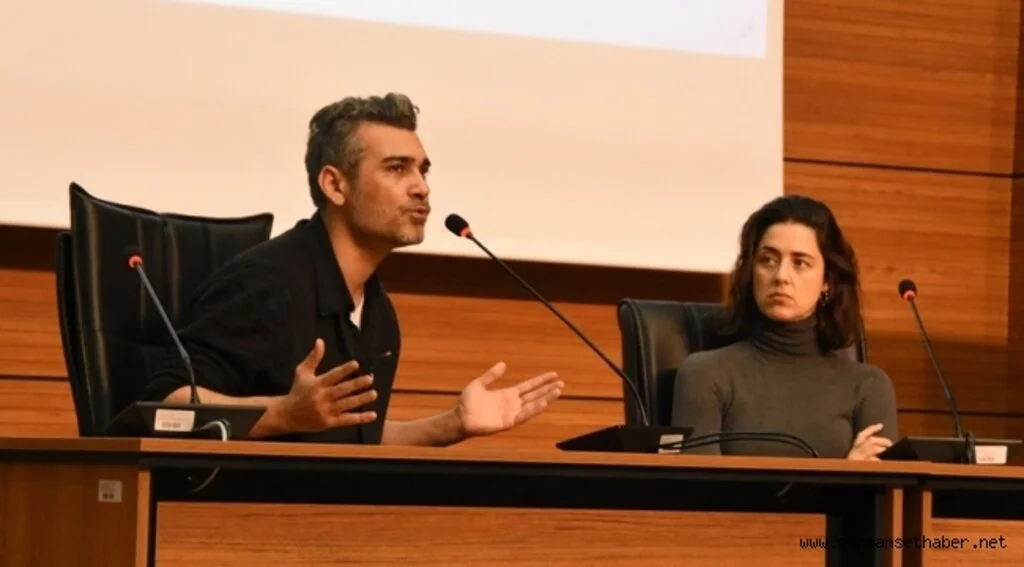 Ünlü Oyuncular Melis Birkan ve Caner Cindoruk OMÜ’de