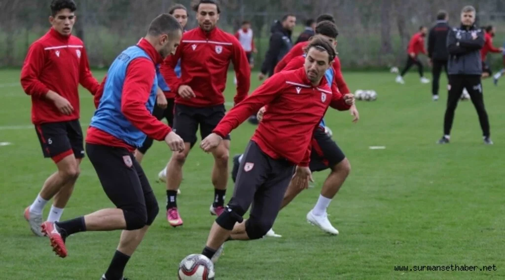 Y.Samsunspor'da ikinci yarı hazırlıkları devam ediyor