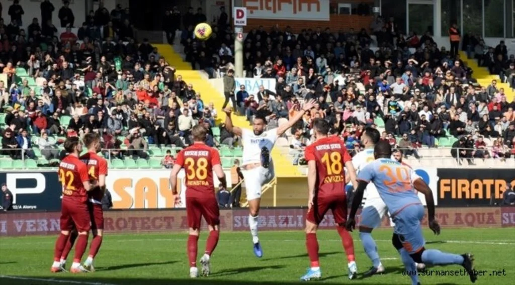 Alanyaspor'dan Kayserispor'a farklı tarife