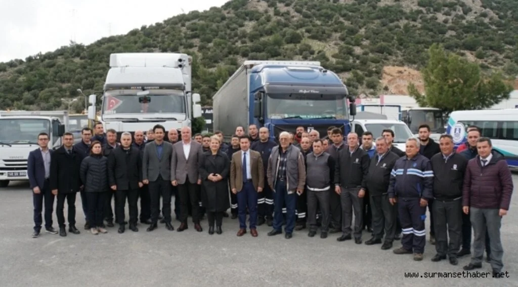 BODRUM ELAZIĞ İÇİN YARDIMA KOŞTU 