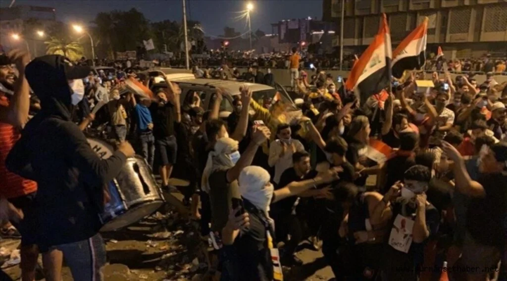 İranlı komutanın öldürülmesinden sonra Bağdat'ta sevinç gösterileri düzenlendi