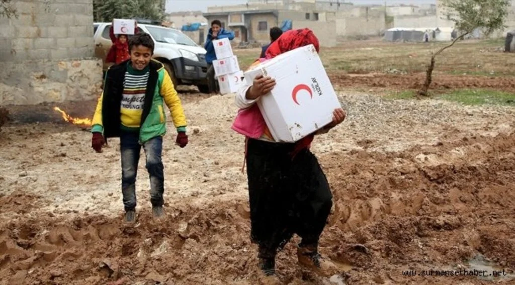 Türk Kızılay 30,2 milyon kişiye insani yardım ulaştırdı
