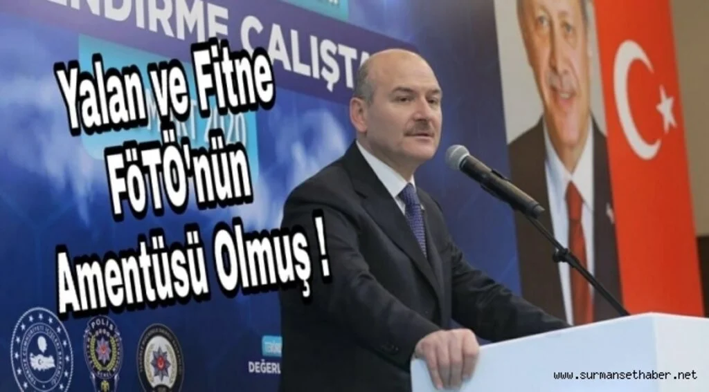 Bakan Soylu; ''Yalan ve fitne, FETÖ'nün amentüsü olmuştur'' 