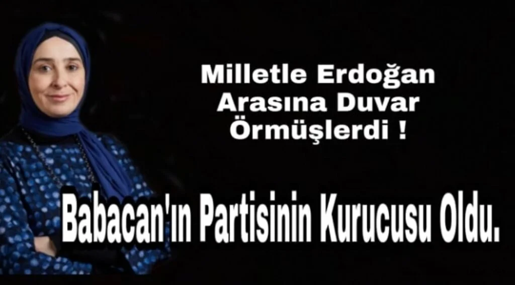 Cumhurbaşkanı Danışmanı Elif Esen DEVA Partisinin Kurucusu Oldu 