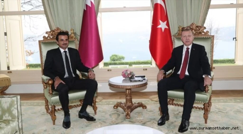 Cumhurbaşkanı Erdoğan, Katar Emiri es-Sani ile telefonda görüştü