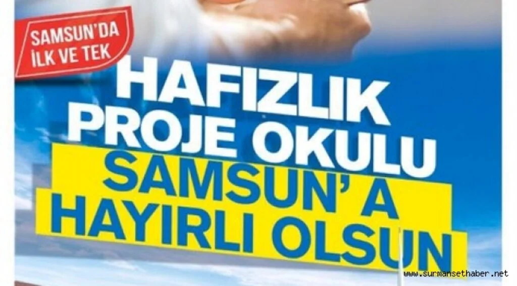 ÇARŞAMBA ANADOLU İMAM HATİP LİSESİ PROJE OKULU OLDU
