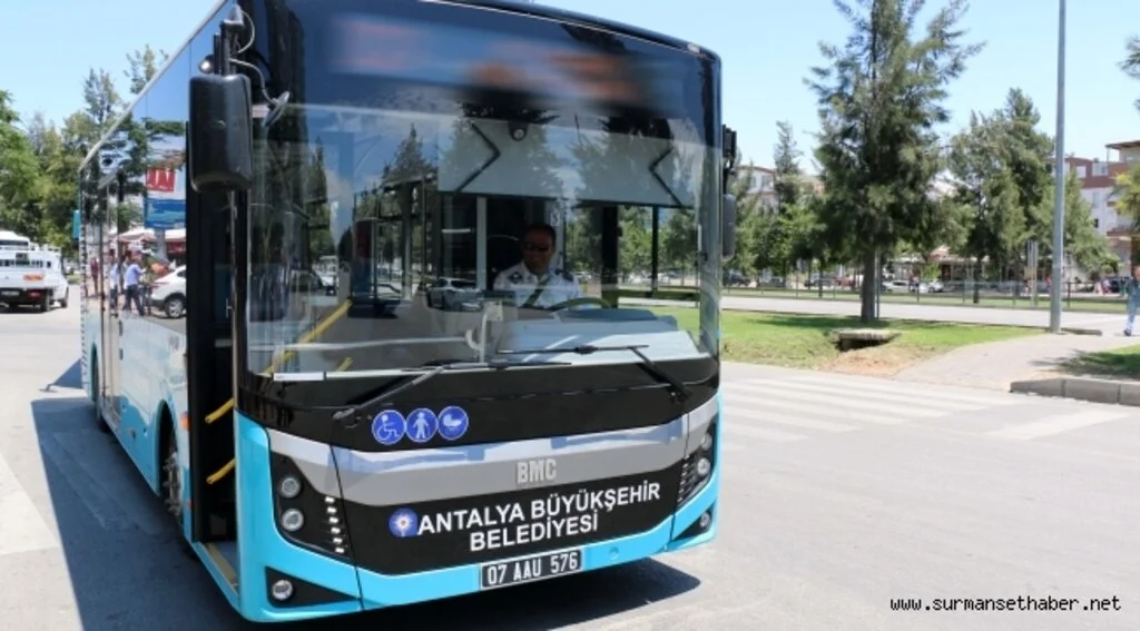Antalya'da 19 Mayıs’ta toplu ulaşım ücretsiz