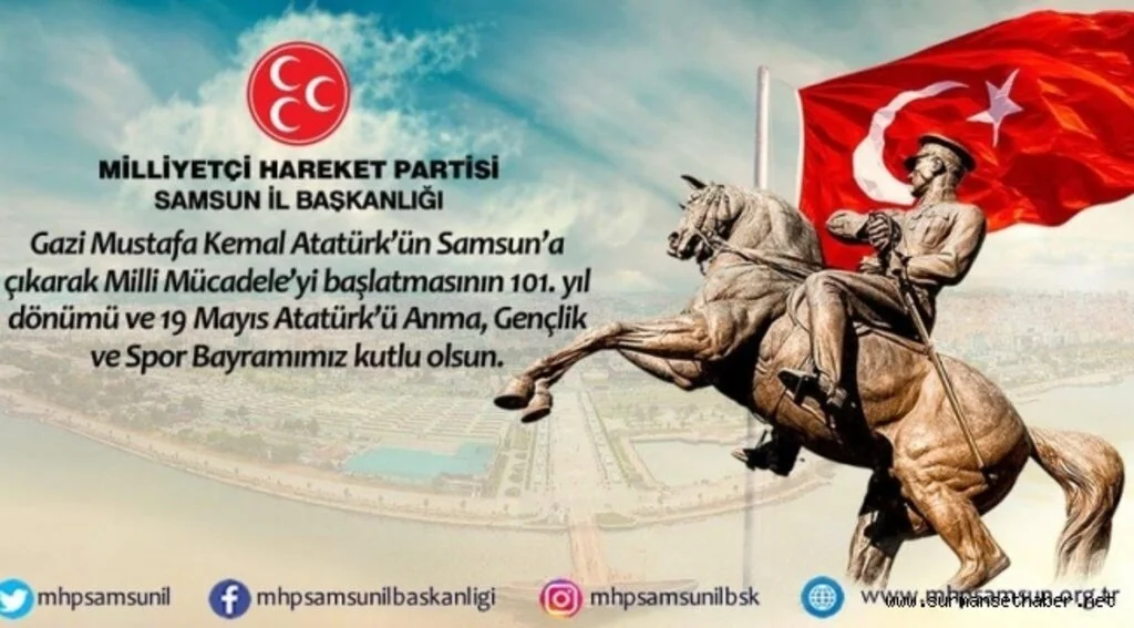 İl Başkanı Abdullah Karapıçak'tan 19 Mayıs Mesajı
