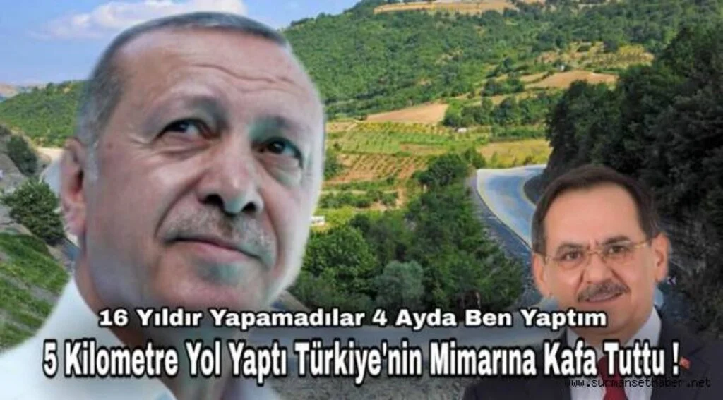 AK Parti'li Belediye Başkanı'ndan AK Parti'ye İnce Mesaj BEN YAPTIM