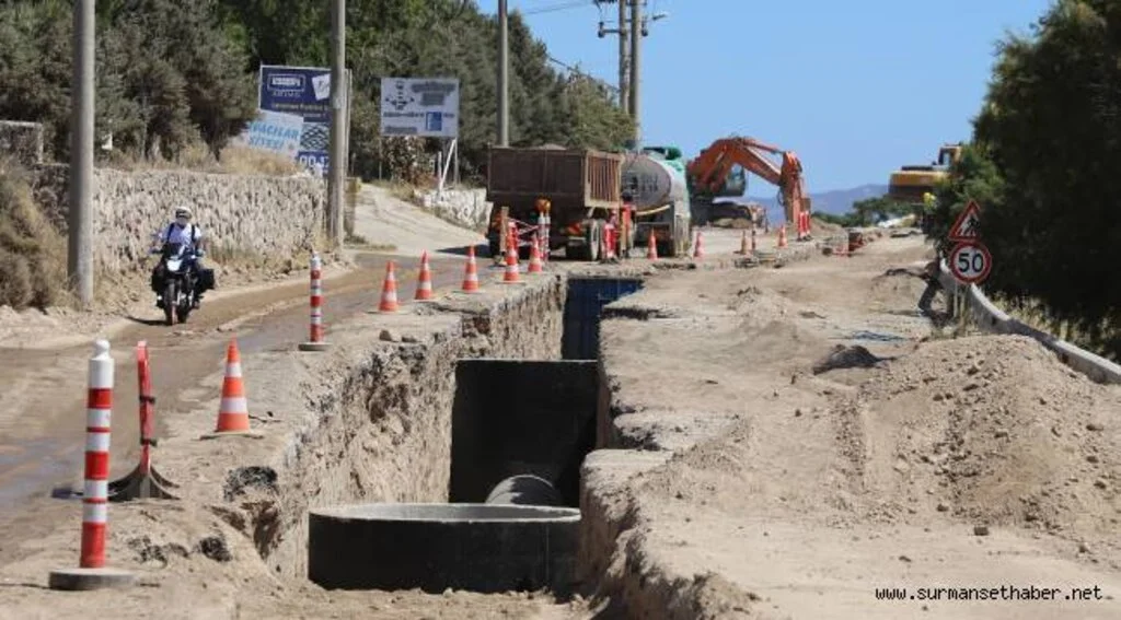 Bodrum’da Alt Yapının 23,5 Kilometresi Tamamlandı