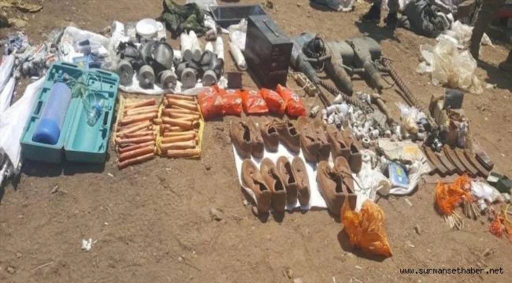  Mehmetçik Terör Örgütü PKK’ya Ait Çok Mühimmatlar Ele Geçirdi