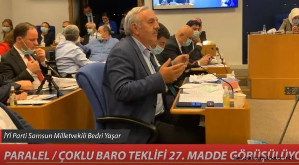 MİLLETVEKİLİ YAŞAR ,"HERKESİN SAVUNMA VE SAVUNULMA HAKKI EŞİT OLMALI"