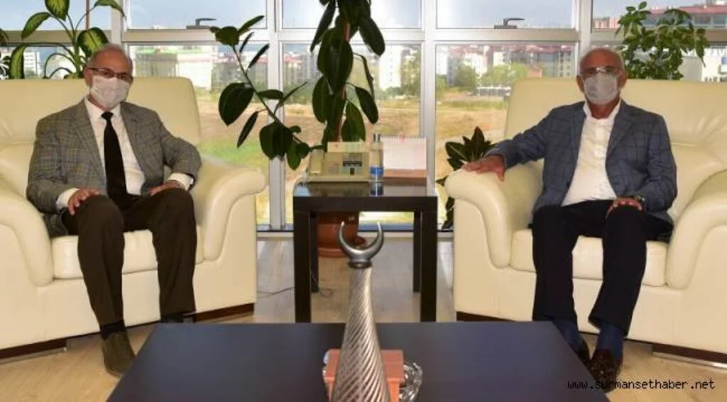 Samsun Milletvekili Yılmaz'dan Rektör Ünal'a Ziyaret