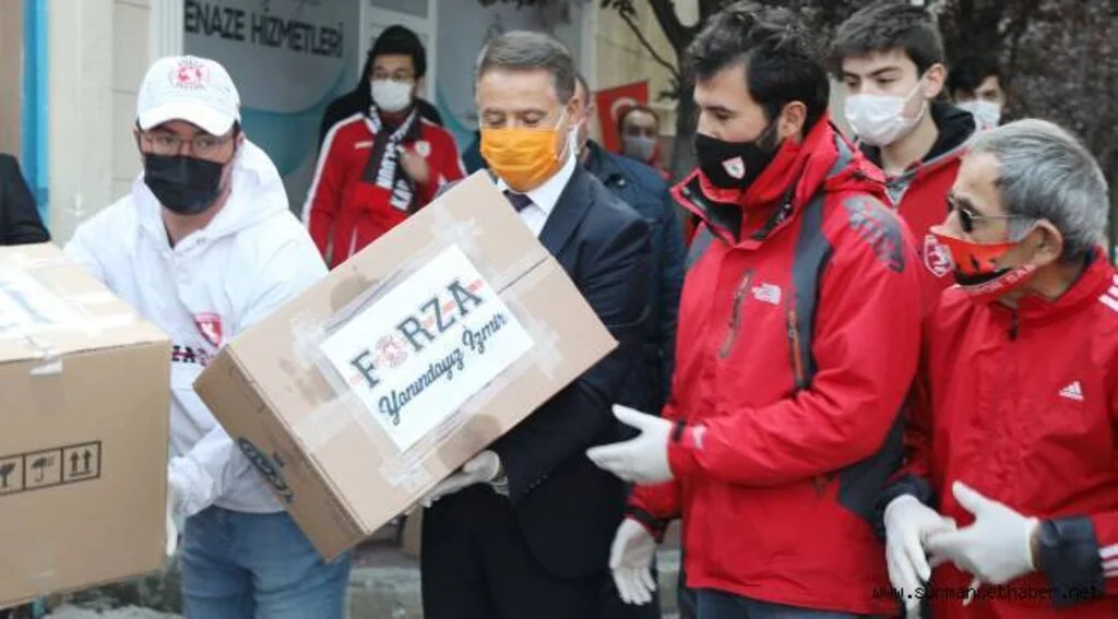 Atakum Belediyesi  Samsun-İzmir arasında  dayanışma köprüsü kurdu