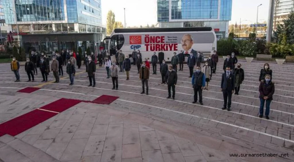  ATATÜRK, CHP GENEL MERKEZİNDE ANILDI