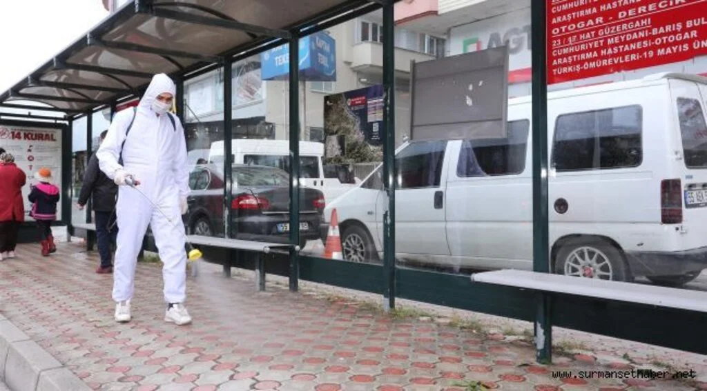 CANİK’TE KORONAVİRÜS SEFERBERLİĞİ