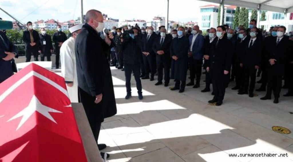Cumhurbaşkanı Erdoğan, Mesut Yılmaz’ın cenaze törenine katıldı