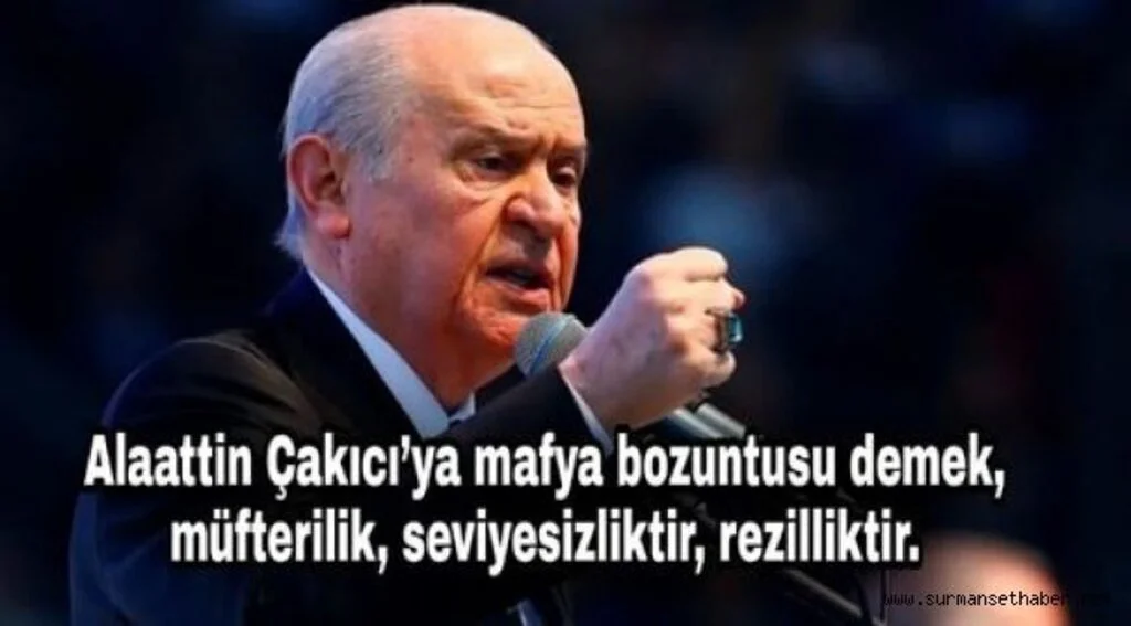 MHP Lideri Bahçeli: Kılıçdaroğlu’nun terörist Demirtaş’a hürmet ve hayranlığı bellidir.
