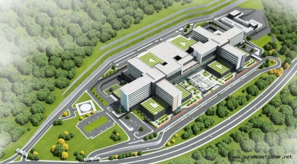 SAMSUN ŞEHİR HASTANESİNİN YER TESLİMİ YAPILDI