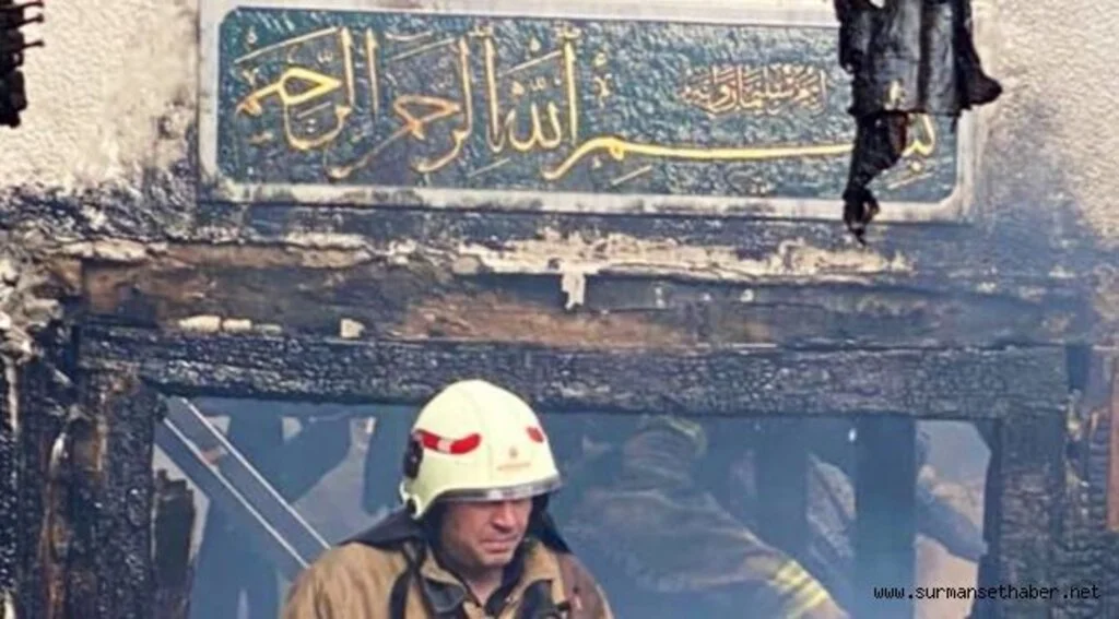 VANİKÖY CAMİSİ YANGINI ELEKTRİK TESİSATINDAN ÇIKTI