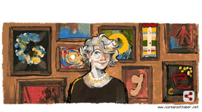Aliye Berger kimdir? Sanatçı Aliye Berger Google'da doodle oldu! İşte Aliye Berger'nin hayatıyla ilgili bilgiler