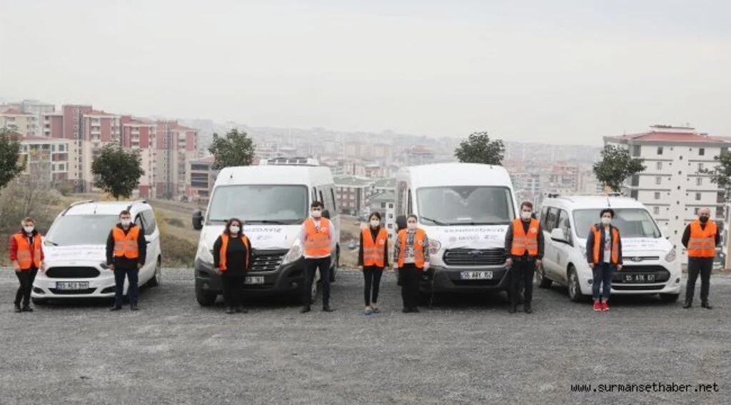 Atakum Belediyesi’nden  kısıtlamada ulaşım desteği