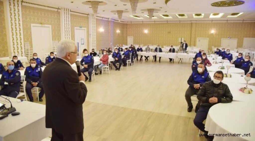 Atakum Zabıtası’na kurumsal  iletişim ve takım ruhu eğitimi