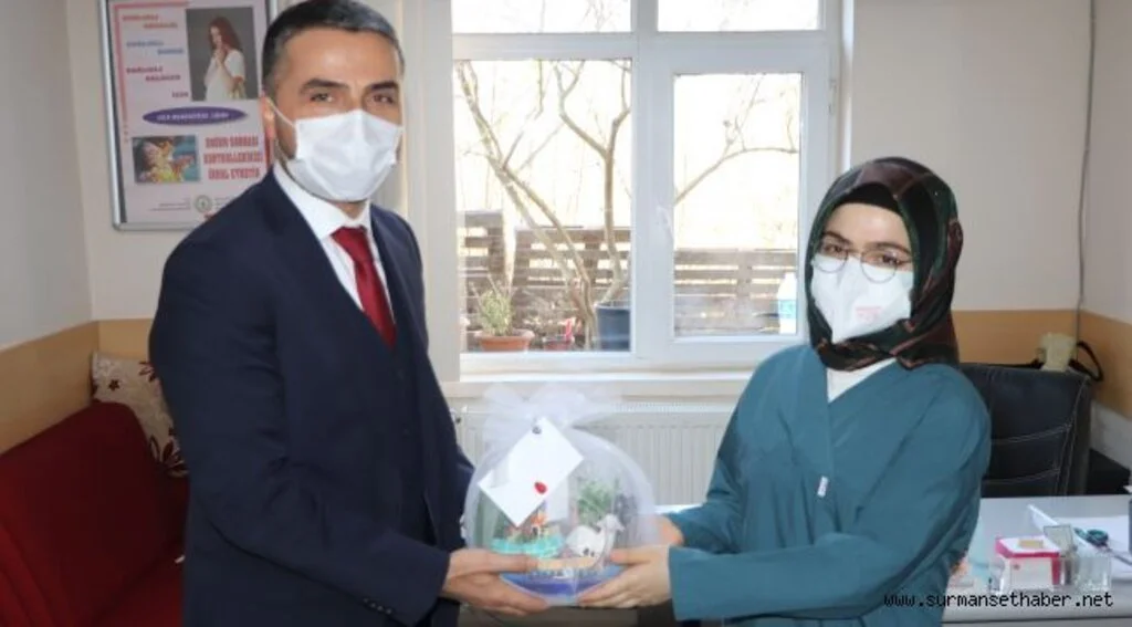Başkan Kalaycı Sağlık Çalışanlarını Unutmadı Yeni Yıllarını Kutladı.