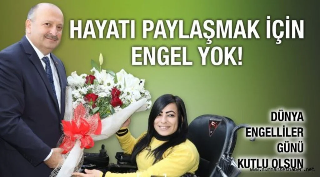 “HAYATI PAYLAŞMAK İÇİN ENGEL YOK” 