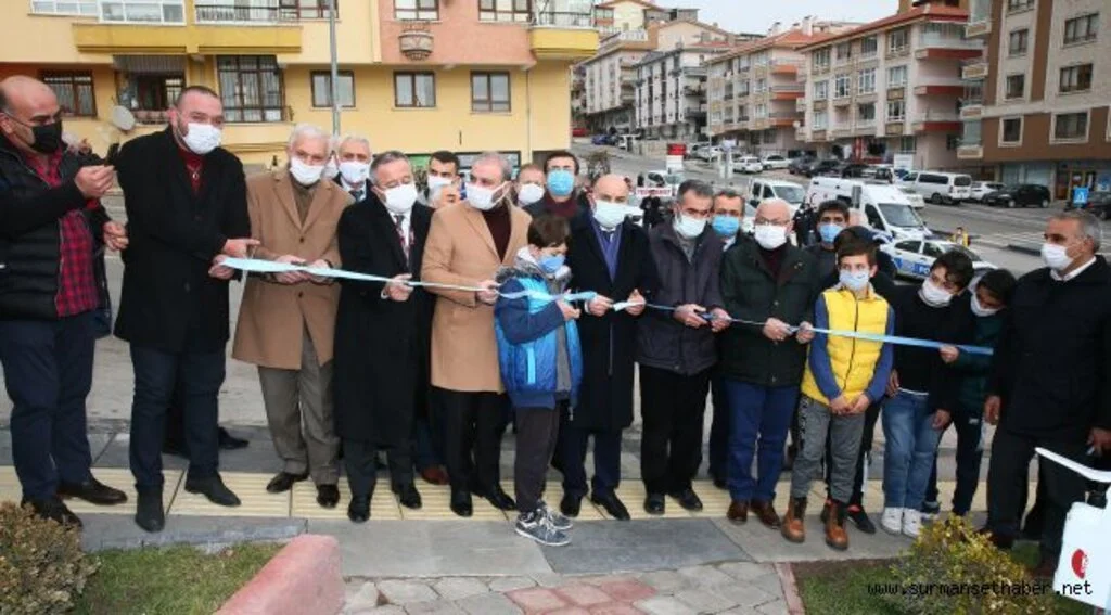 ​KEÇİÖREN ÇALDIRAN MAHALLESİ YENİ PARKINA KAVUŞTU