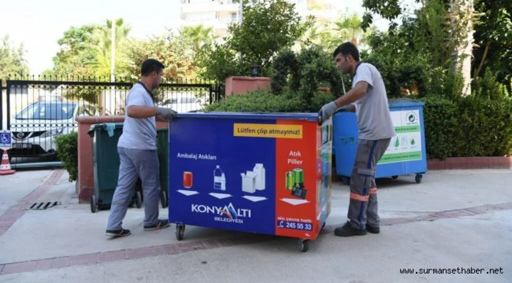 Konyaaltı Belediyesi’nden ‘atık’ seferberliği