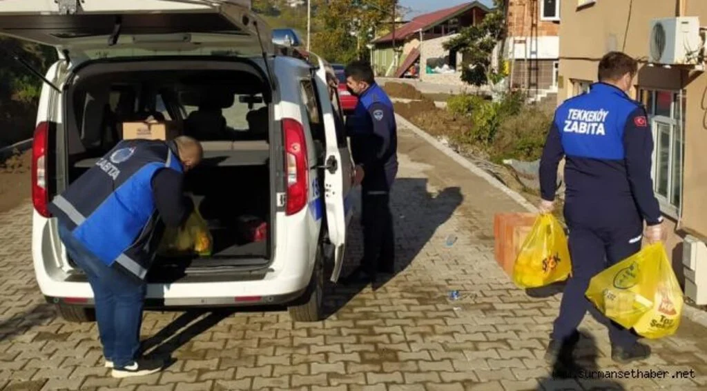Tekkeköy Belediyesi'nden Kısıtlamada Vatandaşa Büyük Destek
