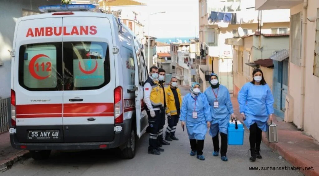 85 Yaş Üstü Vatandaşların Kovid-19 Aşılama İşlemleri Başladı.