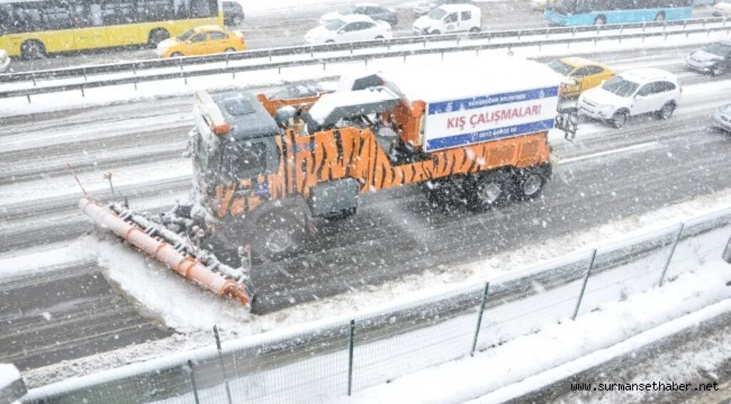İstanbullular Dikkat ! Kar Kalınlığı 20 cm'i Bulabilir