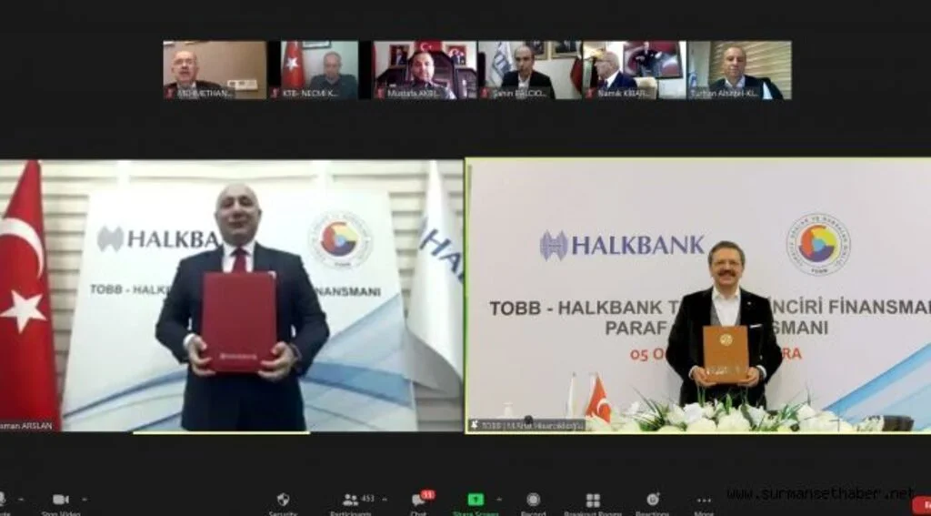 Murzioğlu, KOBİ'leri rahatlatacak finansman anlaşması törenine katıldı