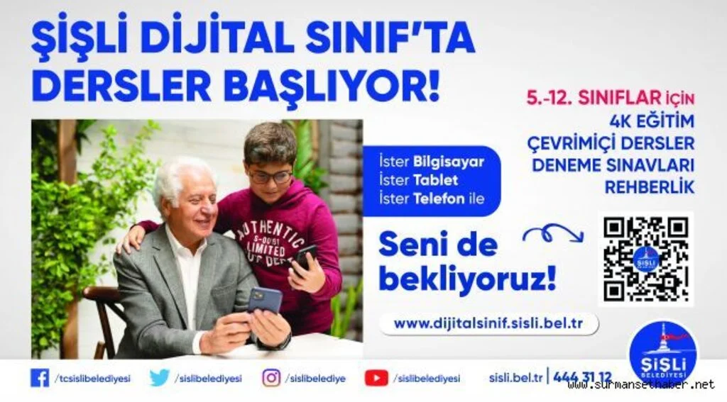 ŞİŞLİ DİJİTAL SINIF GENÇLERİ GELECEĞE HAZIRLIYOR