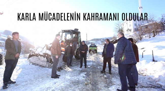 CANİKLİLERDEN BAŞKAN SANDIKÇI'YA HİZMET TEŞEKKÜRÜ
