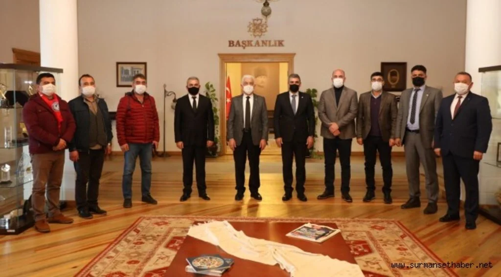 Genel İş Genel Başkanından Başkan Gürün’e Ziyaret